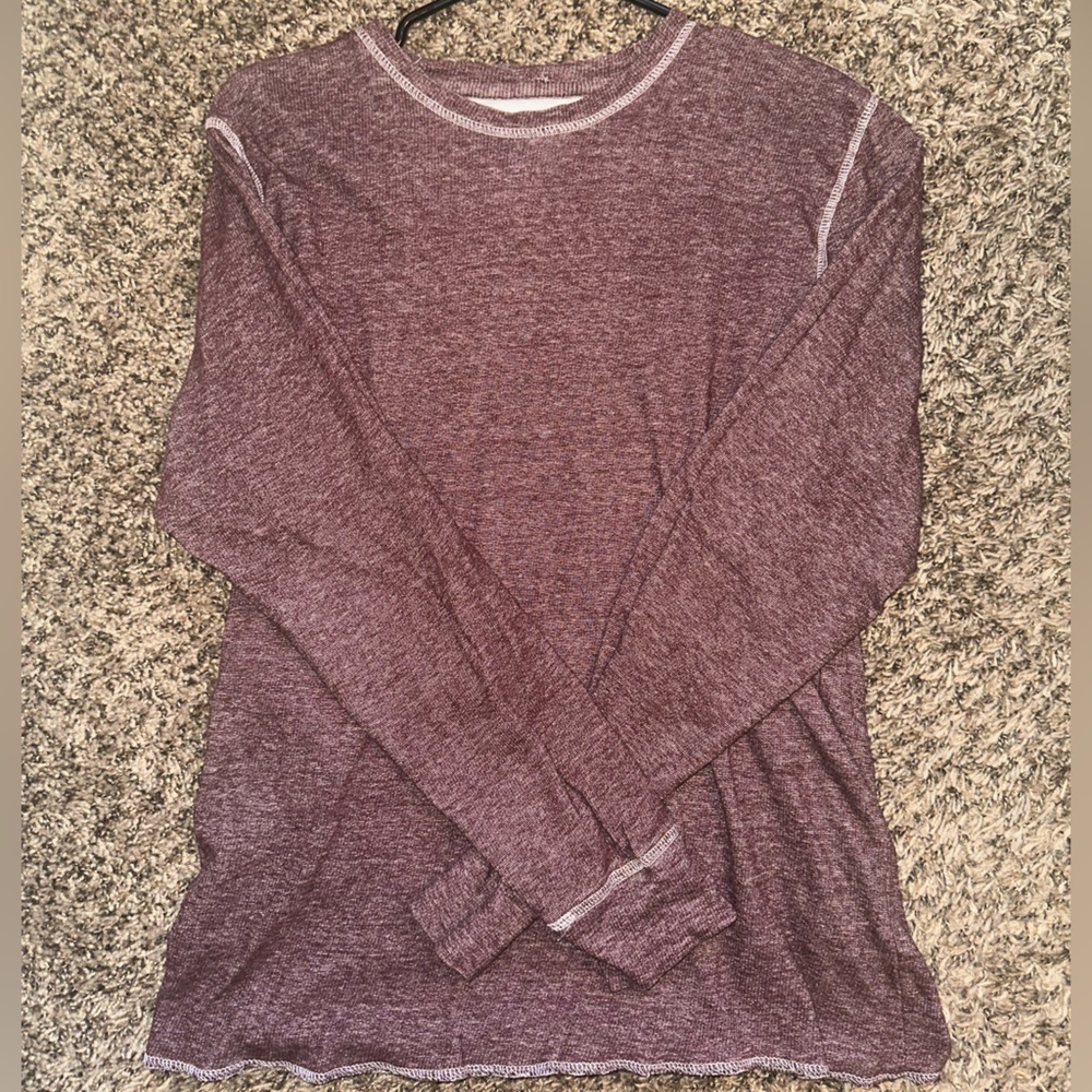 Buckle Purple Long Sleeve Tee